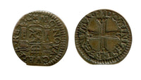 Very nice billon bluzger, Ulrich VI (1661-92), Bluzger, Chur Swiss Canton