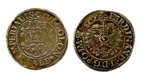 Silver 4-albus, Ferdinand II (1619-1637), 1633, Free City of Cologne, Germany
