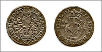 Silver 1/24 thaler, 1695, Free City of Hildesheim, Germany
