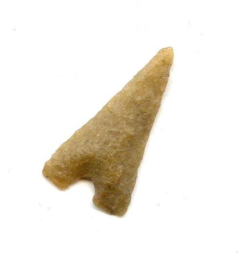 Chert tidikelt triangle arrowhead, North Africa, late Neolithic, c.3000 BC