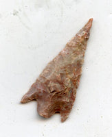 Jasper stemmed triangle form, from  North Africa,  late Neolithic period, ca.3000 BC