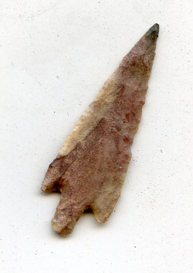 Agate stemmed triangle arrowhead, North Africa, Neolithic period, ca.3000 BC