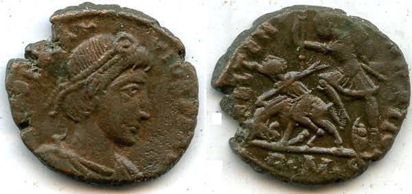 AE3 of Constantius II as Augustus (337-361 AD), Rome mint, Roman Empire