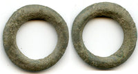 Authentic AE21 ancient Celtic ring money from Hungary, ca.800-500 BC