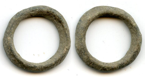 Authentic AE21 ancient Celtic ring money from Hungary, ca.800-500 BC