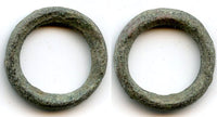 Authentic AE21 ancient Celtic ring money from Hungary, ca.800-500 BC