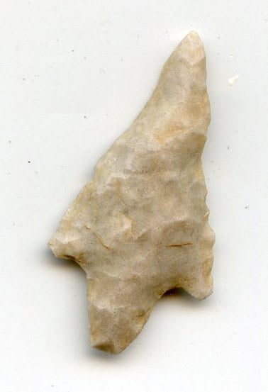 Agate stemmed triangle arrowhead, North Africa, Neolithic period, ca.3000 BC