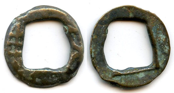 Authentic Wu Zhu cash of tyrant and usurper Dong Zhuo (189-192 CE), China