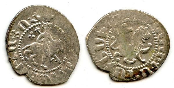 Silver takvorin, Levon III (1301-07), Sis mint, Cilician Armenia (Bed#1736)