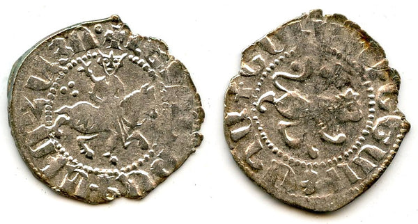Silver takvorin, Levon III (1301-07), Sis mint, Cilician Armenia (Bed#1776)