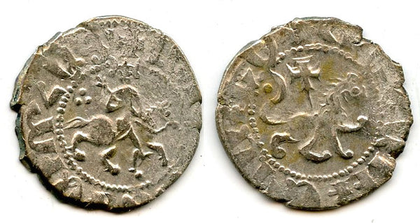 Silver takvorin, Levon III (1301-07), Sis mint, Cilician Armenia (Bed#1795)