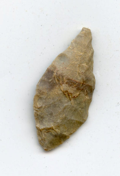 Flint leaf-shaped arrowhead, North Africa, late Neolithic period, ca.3000 BC