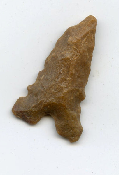 Chert tidikelt triangle arrowhead, North Africa, late Neolithic, ca.3000 BC