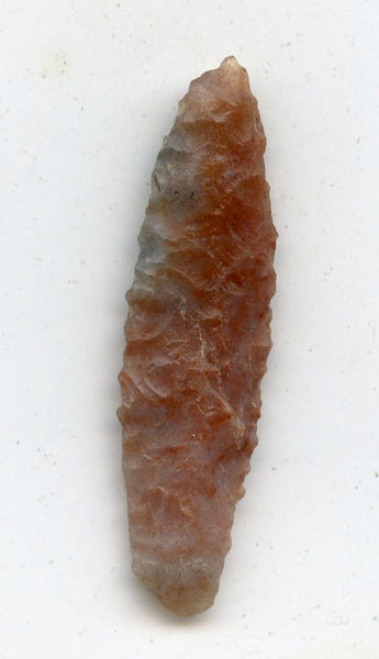 Jasper bi-pointed knife  arrowhead, North Africa, late Neolithic period, ca.3000 BC