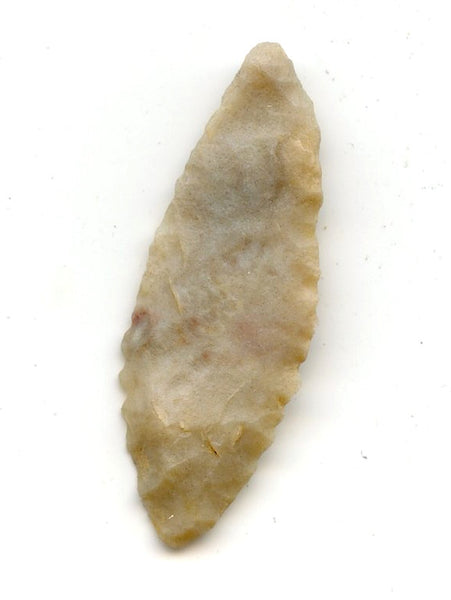 Flint bi-pointed knife  arrowhead, North Africa, late Neolithic period, ca.3000 BC