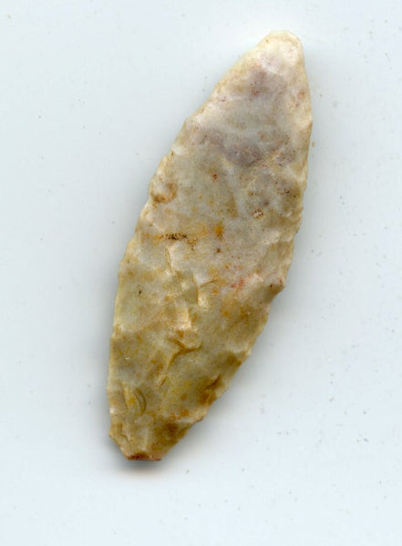 Chert bi-pointed knife  arrowhead, North Africa, late Neolithic period, ca.3000 BC