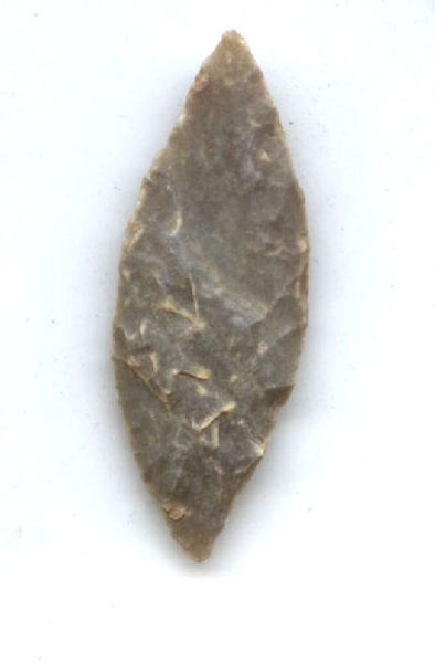Flint leaf-shaped arrowhead, North Africa, late Neolithic period, ca.3000 BC