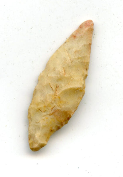 Chert bi-pointed knife  arrowhead, North Africa, late Neolithic period, ca.3000 BC