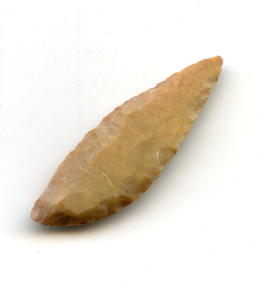 Jasper bi-pointed knife  arrowhead, North Africa, late Neolithic period, ca.3000 BC