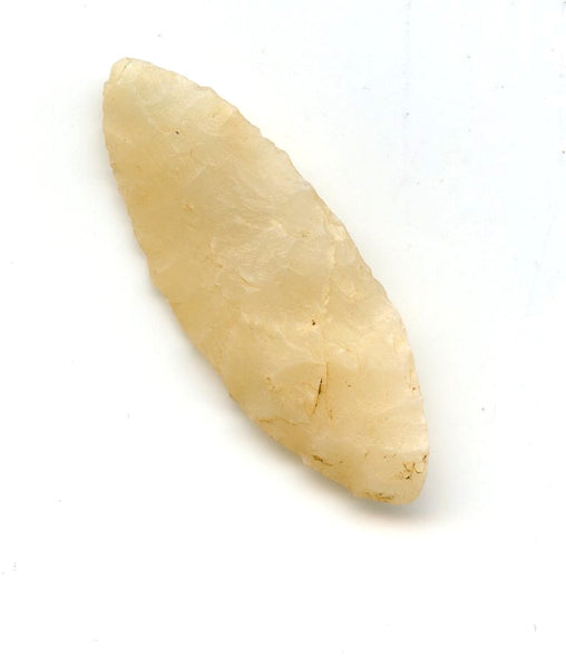 Chert bi-pointed knife  arrowhead, North Africa, late Neolithic period, ca.3000 BC