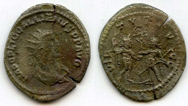 Silver antoninianus of Gallienus (253-268), Samosata mint, Roman Empire - VIRTVS AVGG
