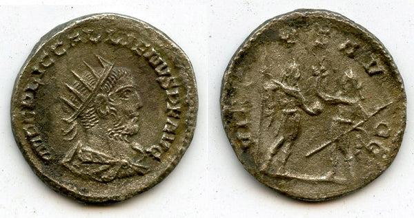 Silver antoninianus of Gallienus (253-268), Samosata mint, Roman Empire - VIRTVS AVGG