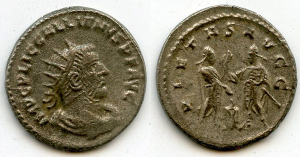 Silver antoninianus of Gallienus (253-268), Samosata, Roman Empire - PIETAS AVGG