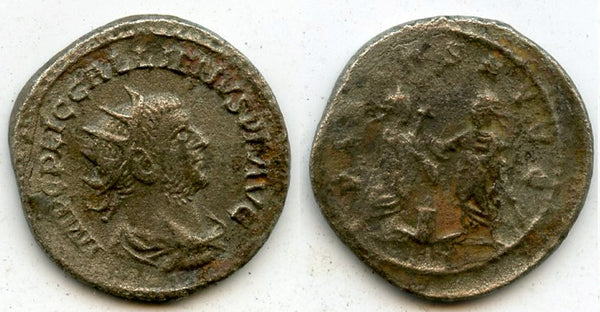 Silver antoninianus of Gallienus (253-268), Samosata, Roman Empire - PIETAS AVGG