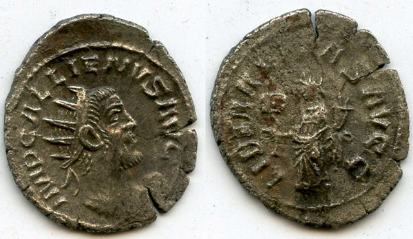 Silver antoninianus of Gallienus (253-268), Asian mint, Roman Empire - LIBERALITAS