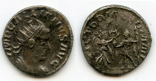 Silver antoninianus of Gallienus (253-268), Roman Empire - VICTORIA GERMAN