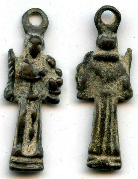 Very nice votive pendant of St. Mary, c.15th-16th century, Spain