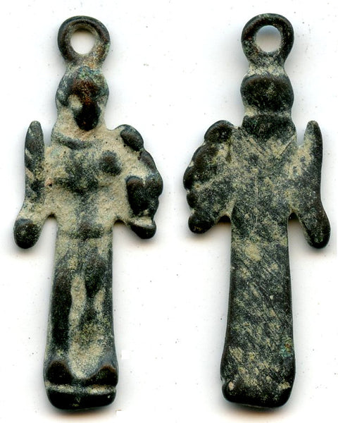 Very nice votive pendant of St. Mary, c.15th-16th century, Spain