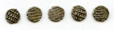 Lot of 5 nice silver dammas, late 900s CE, Habbarid Amirs of Sind