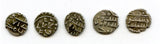 Lot of 5 nice silver dammas, late 900s CE, Habbarid Amirs of Sind
