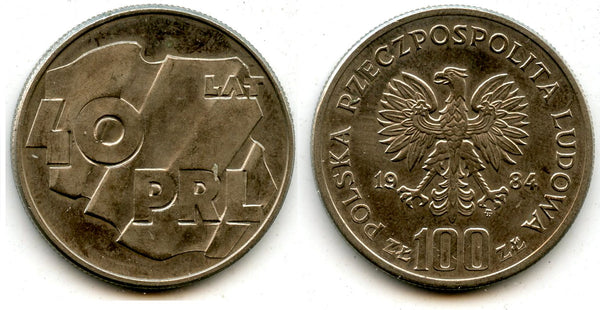Commemorative 100 zloty coin, 1984, Poland