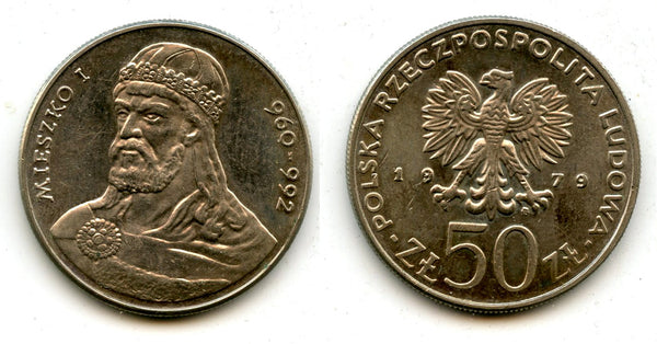 Commemorative 50 zloty coin, 1979, Poland