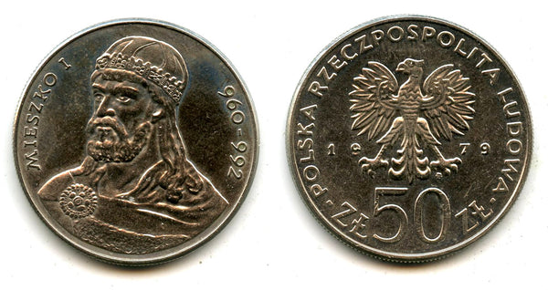 Commemorative 50 zloty coin, 1979, Poland
