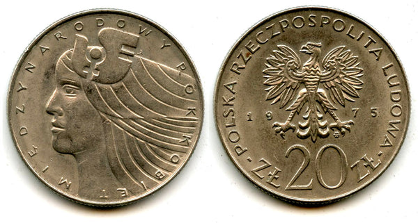 Commemorative 20 zloty coin, 1975, Poland