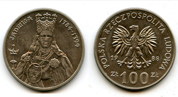 Commemorative 100 zloty coin, 1989, Poland