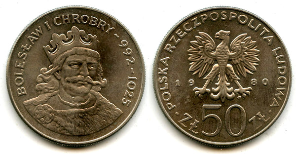 Commemorative 50 zloty coin, 1980, Poland