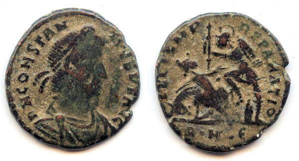 FTR AE3 of Constantius II as Augustus (337-361 CE), Rome mint, Roman Empire