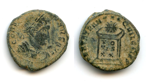 Scarcer BEATA follis of Constantine I (307-337 CE), Trier, Roman Empire