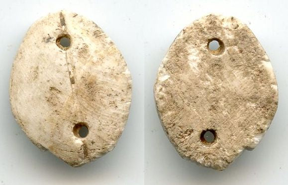 Rare ancient stone (quartz) cowrie-coin, W.Zhou, 1046-771 BC, China