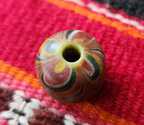 Rare primitive money - glass proto-coin bead, western Sumatra, c.600-1200 AD