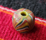 Rare primitive money - glass proto-coin bead, western Sumatra, c.600-1200 AD