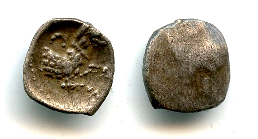 Silver obol, uncertain mint in Cilicia, ca. 4th century BC, ancient Greek coinage