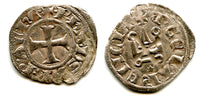 Silver denier tournois, Philip of Savoy (1301-1307), Crusader state - Principality of Achaea