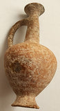 Authentic clay oil or perfume juglet, Herodian period, 40 BC-100 AD, Ancient Judaea