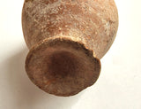 Authentic clay oil or perfume juglet, Herodian period, 40 BC-100 AD, Ancient Judaea