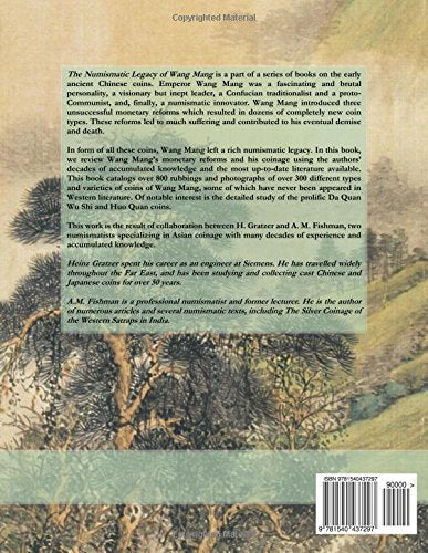 Catalog "The Numismatic Legacy of Wang Mang (AD 9 - 23)", by Gratzer/Fishman 2017